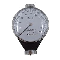 Duromètre Portable Shore Type A/O/D - Testeur De Dureté Pour Caoutchouc, Cuir, Résine, Verre, Etc.