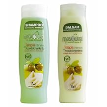 Mayoliva Mas Omega 12oz.- Shampoo & Balsam Rinse Set Dominican Hair