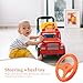 Vaguelly Toy Vehicle Steering Wheel Playground Steering Wheel Steering Wheel Simulated Driving Controller Swingset Steering Wheel Playground Toy Cartoon Drive Wheel Plastic