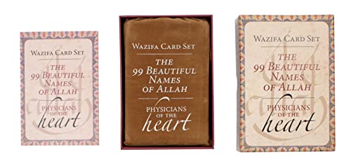 The 99 Beautiful Names of Allah (Oracle Cards): Physicians of the Heart Wazifa Card Set