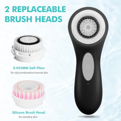 Clarisonic Aria Sonic Cleansing System Facial Cleansing Brush(Black)