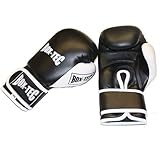 BOX-TEC Boxhandschuhe IFT Shadow, Black&White, Kunstleder (12oz)