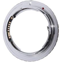 FocusFoto 9th Gen AF Confirm Adapter for Contax Yashica CY C/Y Lens to Canon EOS EF EF-S Mount Camera 80D 77D 70D 60D 5D Mark II III 5D2 5D3 7D 6D 3000D 1500D 1300D 1200D 800D 760D 750D 700D 650D 100D
