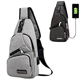 Mochila Unissex com Porta USB, Moderna e Funcional