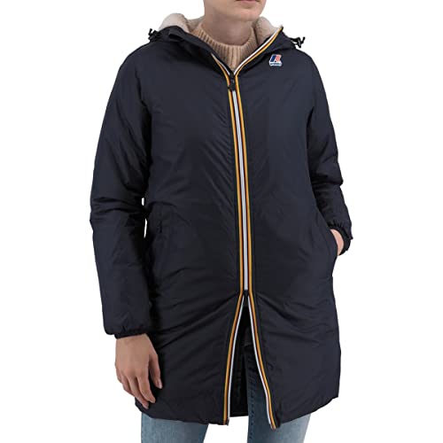 K-Way - Parka Le Vrai 3.0 Eiffel Orsett K89 Depht Blue - Taille S - Couleur Bleu