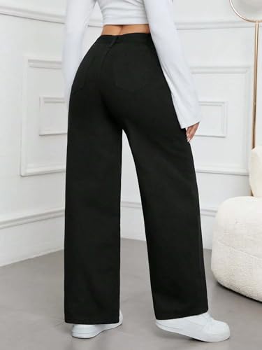 Image of KOTTY Womens High Waist Flared Fit Ankle Length Clean Look Denim Jeans