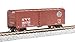 Broadway Limited 7273 NYC 40' Steel Boxcar, Variety Set D, 1950's 4-Pack, (NYC, RDG, DLW, NB), N