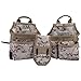 MELOTOUGH Camo Tool Belt with Suspenders Camouflage Tool Pouch Supenders Framers Combo Apron Tool Belt Construction Tool Bag Suspenders Heavy Duty Carpenter Suspension Rig for Electrician(Kahki Camo)