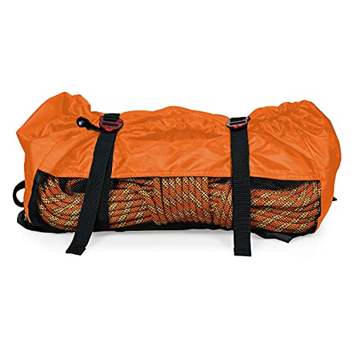 Phrixus Rock Climbing Rope Bag, Waterproof Folding Rope Storage Bag With Ground Sheet, Buckles And Carry Straps, Large Capacity Backpack Rock Climbing Gear For Rock Climbing Rope, Orange #TOP2