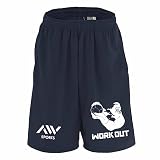 [アートワークスコウベ] サッカー ハーフパンツ ドライ 練習着 ゴリラワークアウト サッカー ユニセックス XXXXL ネイビー