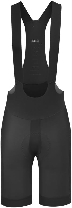 Fizik Link R3 Bull Height (6'4"6'7") Waist (>39") Bib Shorts, Black, XX-Large