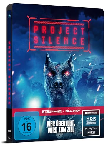 Project Silence – 4K Steelbook (UHD + Blu-ray Disc)