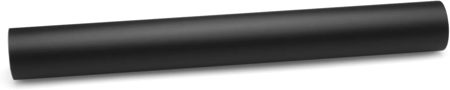 150 cm x 30 cm Glossy Black Car Film Bubble Free with Air Channel Film Interior Car, Motorcycle, Bike, DIY (Matte Black, 1ft x 5ft)