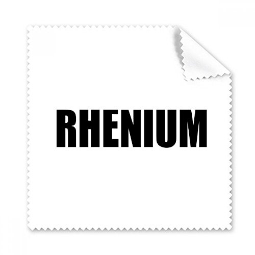 Tissu pour lunettes Rhénium Chimie parfait pour purifier l'écran de votre téléphone