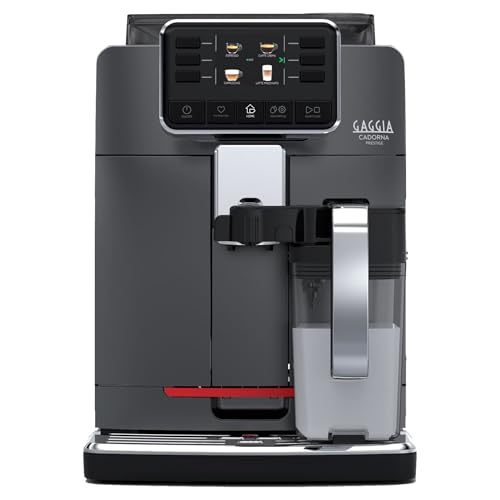Gaggia Cadorna Prestige Super-Automatic Espresso Machine, Medium, 60.8 fl.oz. Anthracite