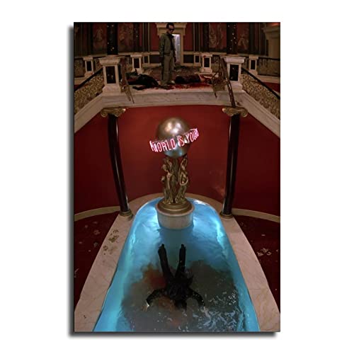 Izm Al Pacino The World Is Yours Scarface Movie Canvas Art Poster And Wall Art Picture Print Modern Family Bedroom Decor Posters 16X24Inch(40X60Cm) #TOP2