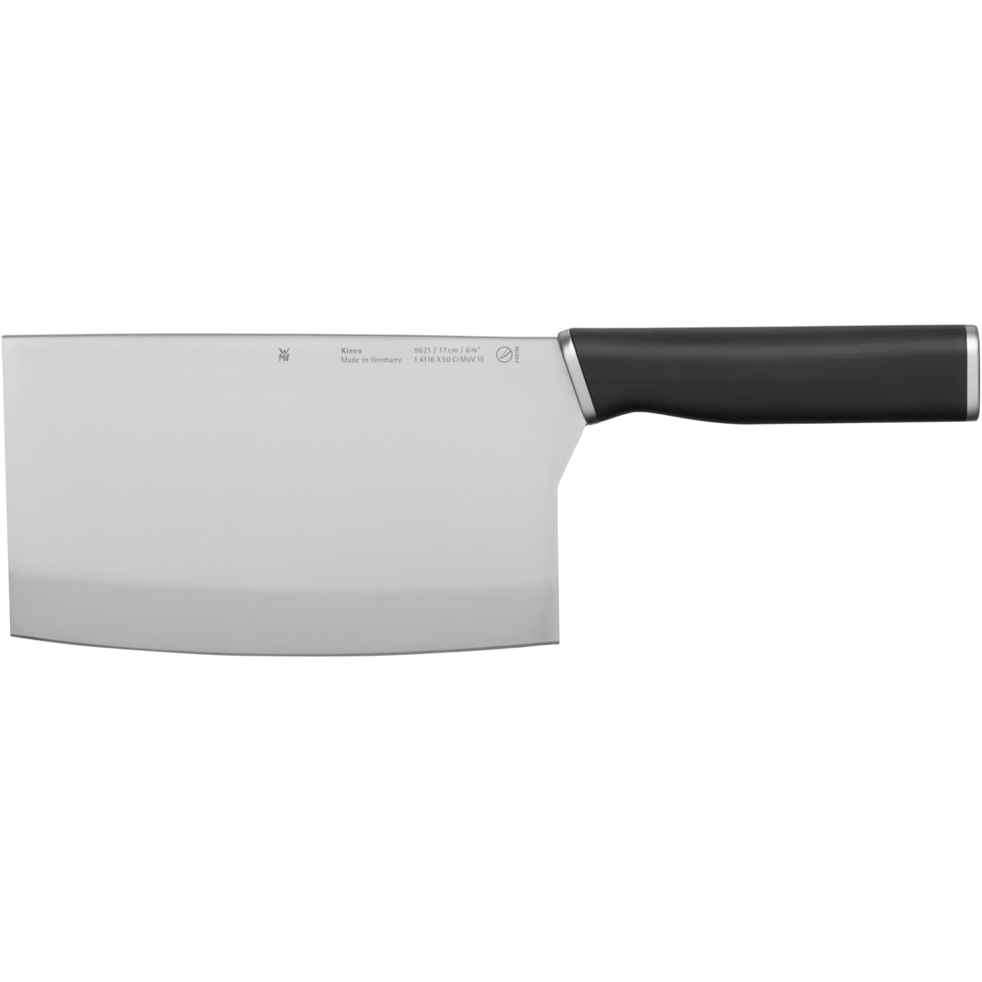 WMF Kineo 6-częściowy blok na noże z nożami, Made in Germany, 4 noże, nożyczki kuchenne, blok bambusowy, Performance Cut, specjalna stal hartowana