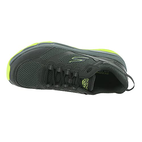 Skechers Men's GoRun Altitude - Trail Running Walking Hiking Shoe With Air Cooled Foam, Black/Lime, 8 by Skechers - Used condition - Image 3
