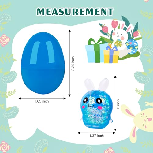 Easter Bunny Squishy Toys for Kids - Sensory Play Set - Image 5