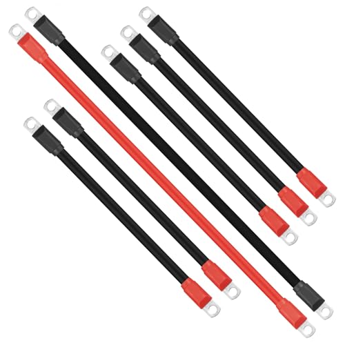 Honsyunoirtps 7 PCS Golf Cart Heavy Duty Battery Cables Wiring