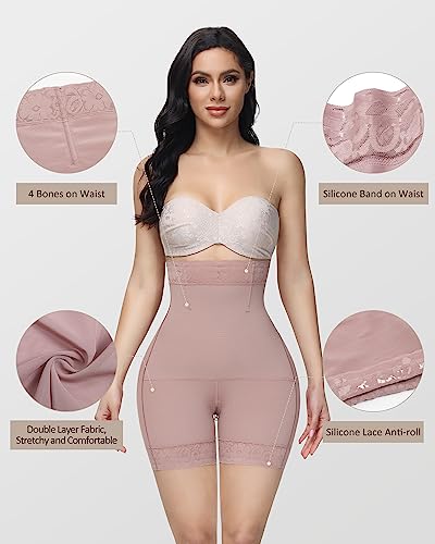 Image of SHAPSHE Butt Lifting Shapewear Tummy Control Shorts Fajas Colombianas Shapewear Shorts Compression Underwear Women