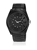 - Form des Gehäuses: Rund edc by Esprit Rising Sun Midnight Black Damen Uhr Schwarz EE100692002