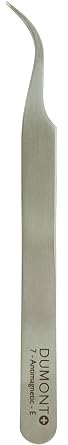 Genuine Dumont High-tech Matte Finish Tweezers, Anti-Magnetic, Style 7 | TWZ-302.28