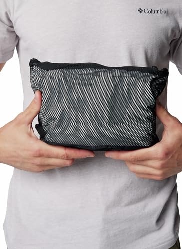 Columbia Men's Watertight II Waterproof Rain Jacket, Black, Large