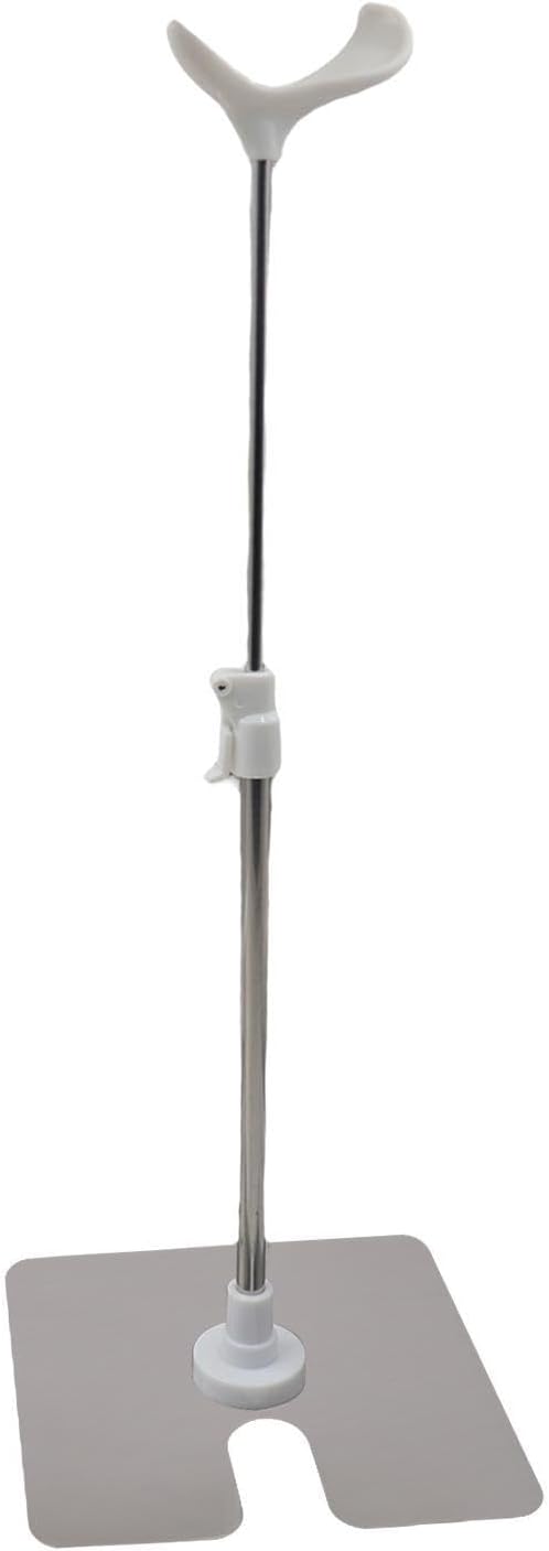 1/6 1/4 /3 Dolls Stand Rack Support Accessories Playful Doll Display Stand White Dolls Mini Holder Curio Cabinet. Doll Show Support Leg Holder Accessory Plastic