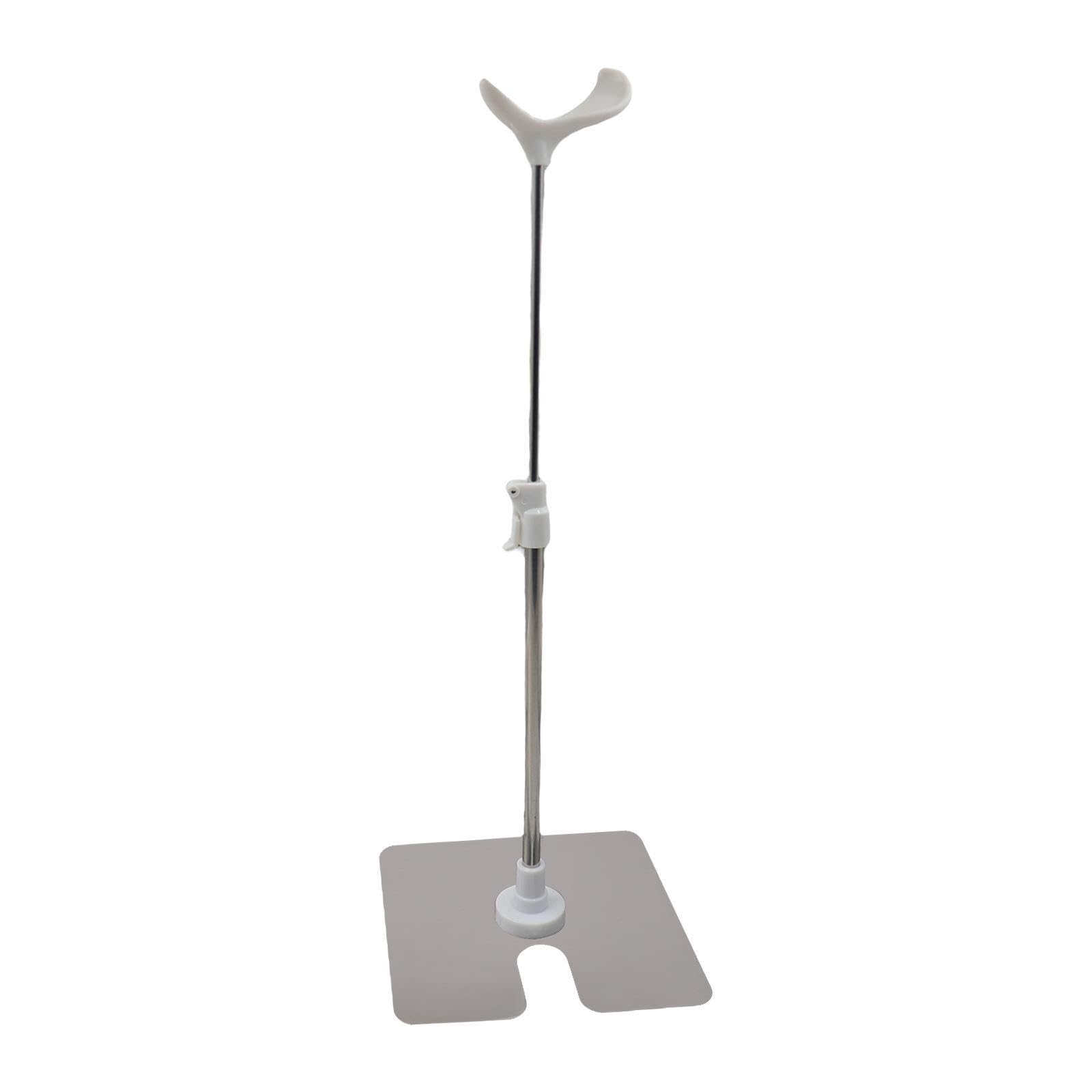 AMSLSIU Promoting Creativity Doll Display Stand White Mini Holder Supporting Imagination for Young Collectors 1/6 1/4 /3 Dolls Stand Rack Support Accessories