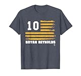 Bryan Reynolds Vintage Flag Gameday T-Shirt