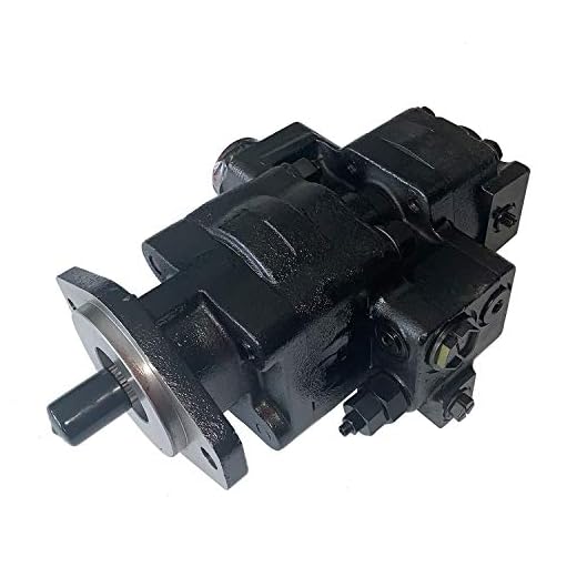 HVACSTAR Hydraulic Pump Ass'y AT331223 compatible with John Deere Backhoe Loader 310G 310SJ 310SK 315SJ 315SK 325J 325K 325SK