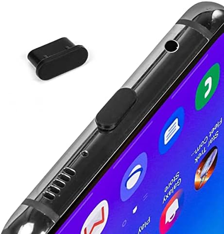 10x USB C Dust Plug Cover, Type C Charging Port Plug USB C Port Caps for iPhone 15 Plus Pro Max, Samsung Galaxy S23, S22 Ultra S21 FE S20, Note 20, Tab A8 S8, All Type-C Devices & MacBook Laptop