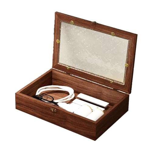 YXXTEAH ���[�{�b�N�X �t���b�v�g�b�v�����^�ؔ� �x�S�j�A�K���X �������W�t�� ���B���e�[�W�E�b�h �V�R�� �k���X�^�C�� �w�� �C�������O �l�b�N���X ���K�l ���v �E�H�[���i�b�g�E �A���e�B�[�N�A�C�e���p���@�\���[ (�ˍރJ���[,M) [���s�A���i