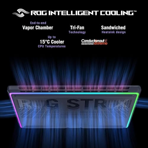 Image of ASUS ROG Strix G18 Gaming Laptop, 18 inch Nebula 16:10 2.5K 240Hz /3ms, GeForce RTX 5060, Intel Core Ultra 9 275HX, 32GB DDR5-5600, 1TB PCIe Gen 4 SSD, Wi-Fi 7, Windows 11 Pro