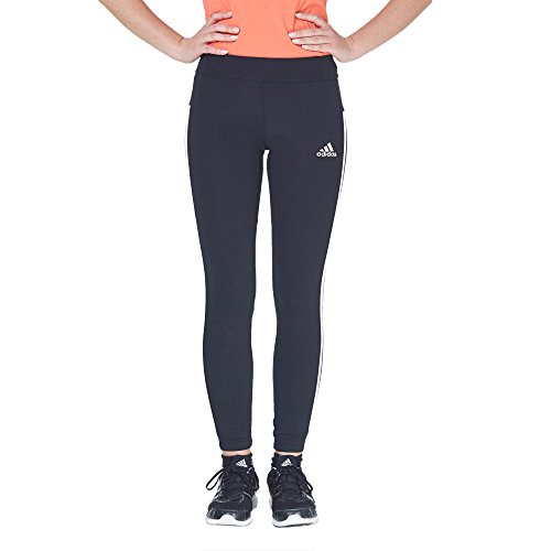 Preisvergleich Produktbild adidas Mädchen 3-Stripes Tights, Black / White, 140