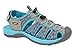 Price comparison product image PDQ L9529FE-6 Grey/Teal Closed Toe Sports Sandals Toggle Touch Fastening