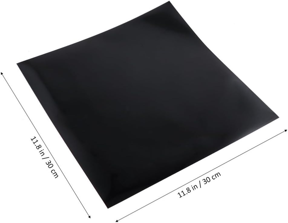 2pcs PU Heat Transfer Vinyl Black White for Fabrics and Baseball Caps
