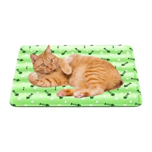 Kühlmatte für Hunde- wasserdicht, faltbar und atmungsaktiv, Kühlmatte für den Innenbereich für Hunde- für kleine, mittlere und große Rassen, Bett, Sofa, Bodenbox, Sitz D