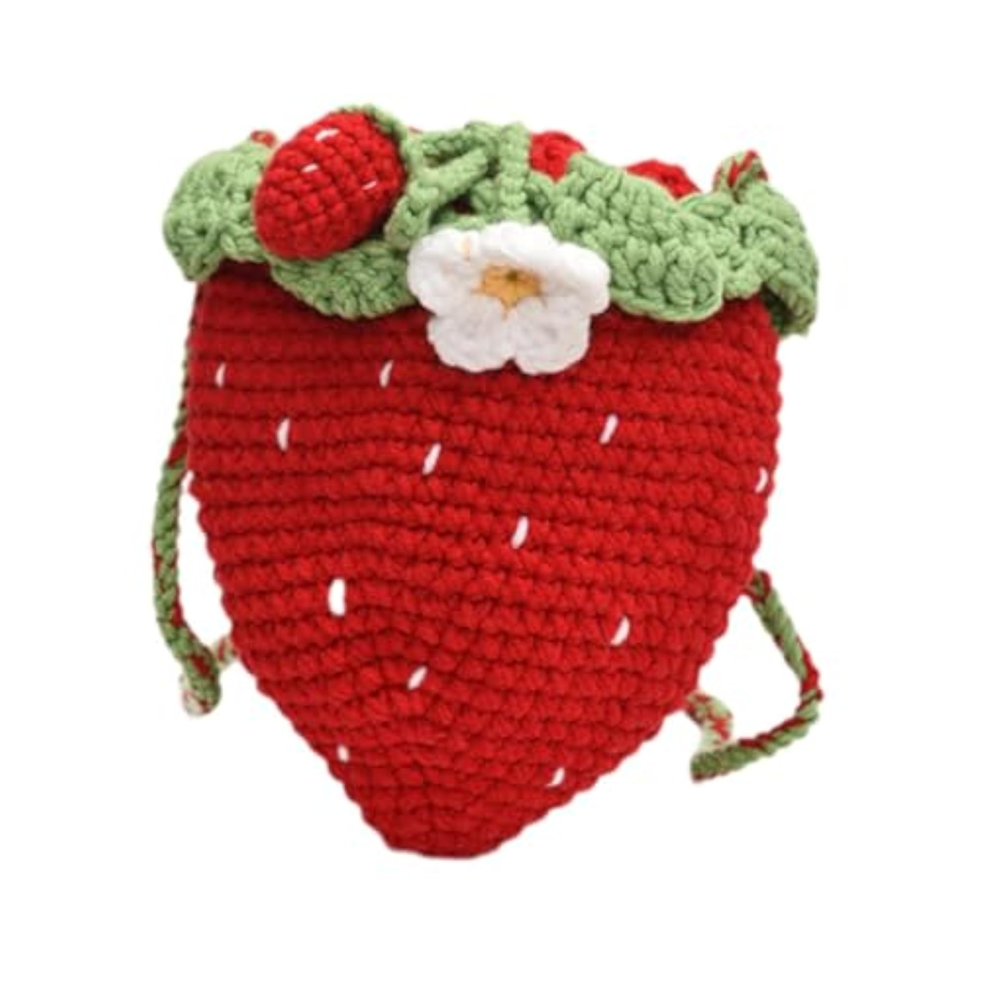 Women's Strawberry Crossbody Shoulder Bag for Spring & Summer
