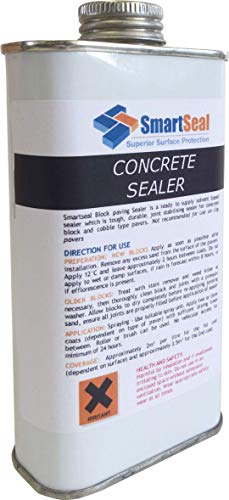 Smartseal Professional Grade Concrete Sealer - Outdoor Use Ideal Driveway & Patio Sealer - Acrylic Concrete Sealant (150 ml Sample)