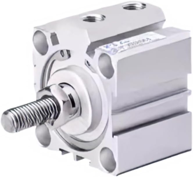 Sander Belt Oscillating Cylinder SDA Series SDA405-B SDA505-B SDA50*25-B, Woodworking Machine Replacement Part, 1 Piece (SDA40x5-B M10 Pneumatic Cylinder for Belt Oscillation)