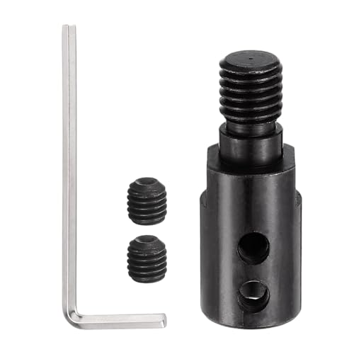 MECCANIXITY 8mm to M10 Motor Arbor Shaft in 1045 Steel, with