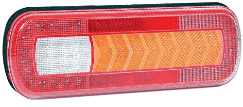 Ryme Automotive - Luce LED omologata multifunzione, rosso/bianco/ambra