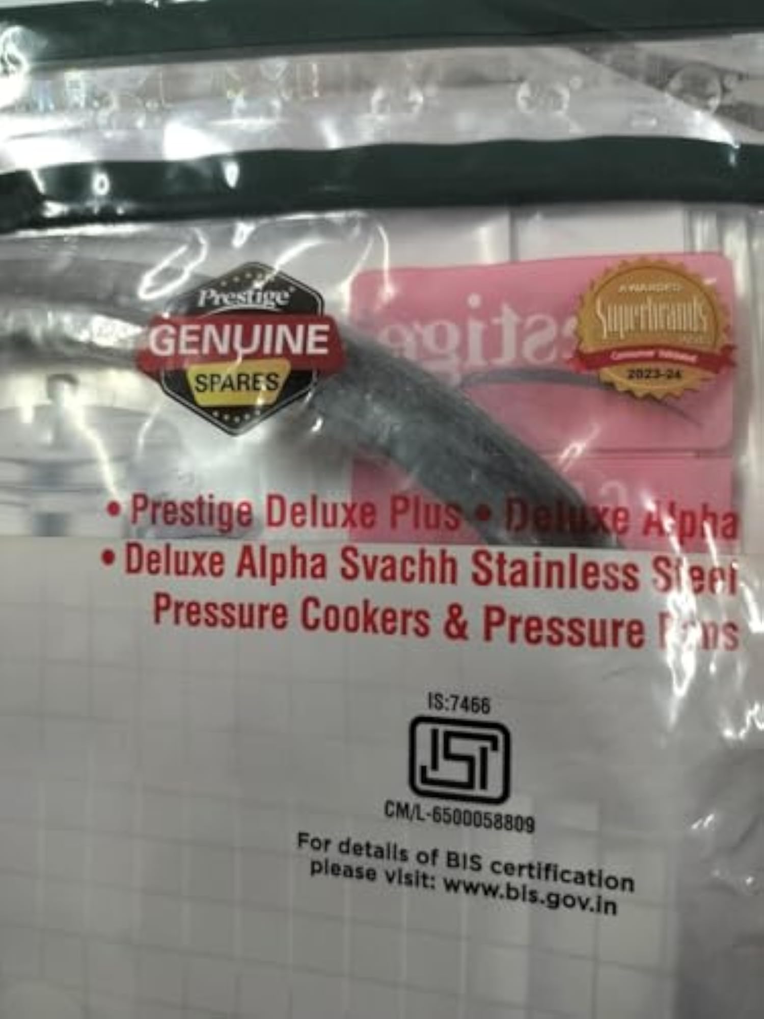 Rubber Gasket for Prestige Pressure Cookers