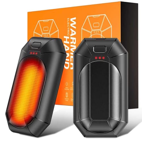 Funaudio Hand Warmers Rechargeable 2 Pack - 4000mAh Electric Handwarmers, Reusable Portable Pocket...