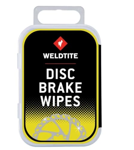 WELDTITE Dirtwash Disc Rotor – 6 Wipes for Quick Brake Maintenance (Pack of 1)