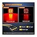 1pc 15LED Car Red Brake Light DRL Trailer Truck Hitch Cover Fit 2