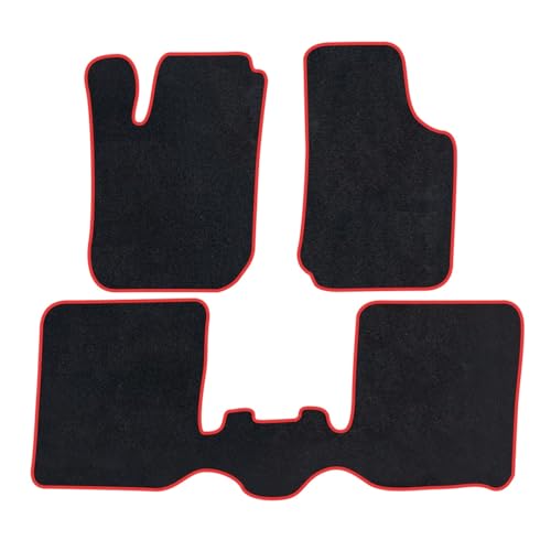 Tapis de voiture anti-saleté pour Lavida 2008-2017 protection rouge