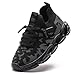 DADAWEN Boy's Girl's Lightweight Breathable Sneakers Strap Athletic Running Shoes